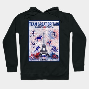 Team Great Britain - Paris 2024 (Version 2) Hoodie